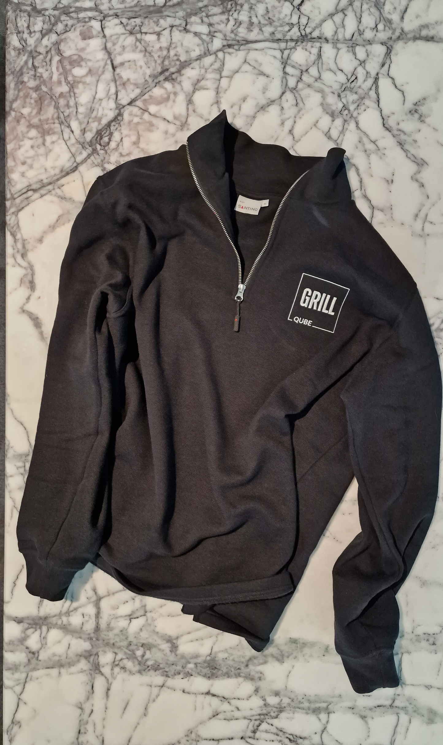 Grill Qube buitenkeukens zip sweater